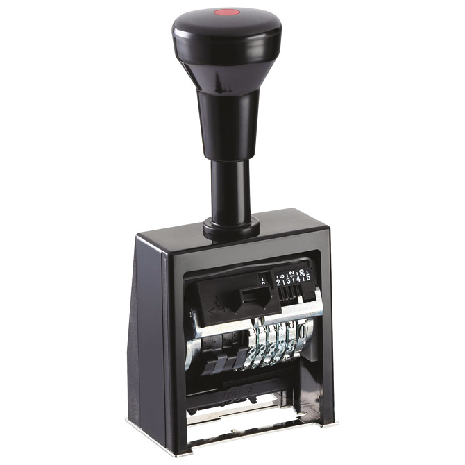 Numerator metalni automatski 8mjesta H-5,5mm Reiner B6K | Projekt zona ...